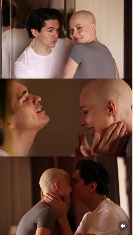 Срезала локоны хозяйственными ножницами: рыдающая Лерчек побрилась налысо